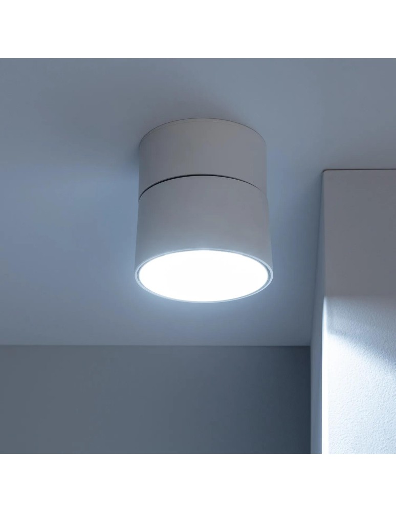 Abruzzo Lampa punktowa Biała 30W Spot LED 2700-3200K Romeo 15x11cm ABR-LPR-30W-B-WW