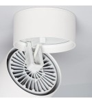 Spotlight ceiling lamps - Abruzzo White 30W Spot LED lamp 2700-3200K Romeo 15x11cm ABR-LPR-30W-B-WW - product 7