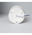 Abruzzo Lampa punktowa Biała 30W Spot LED 2700-3200K Romeo 15x11cm ABR-LPR-30W-B-WW