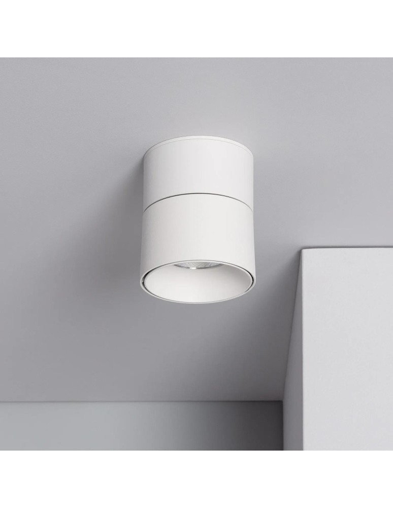 Spotlight ceiling lamps - Abruzzo White 15W Spot LED 4000-4500K Romeo 11x9 cm ABR-LPR-15W-B-NW spot lamp. - product kolory-swiatla.pl 2