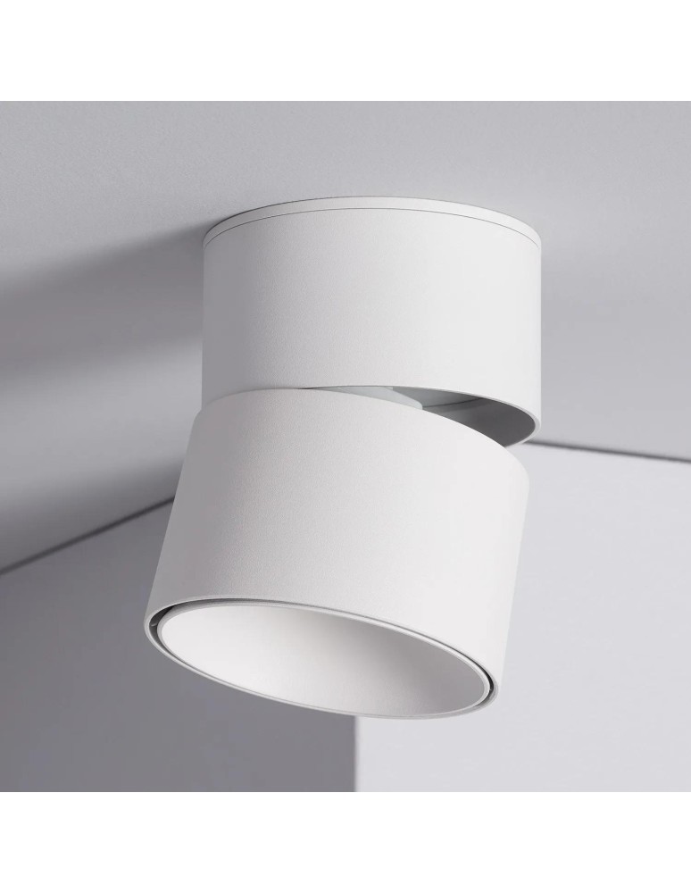 Abruzzo Lampa punktowa Biała 15W Spot LED 4000-4500K Romeo 11x9 cm ABR-LPR-15W-B-NW