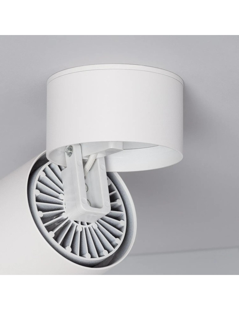 Spotlight ceiling lamps - Abruzzo White 15W Spot LED 4000-4500K Romeo 11x9 cm ABR-LPR-15W-B-NW spot lamp. - product kolory-swiatla.pl 8