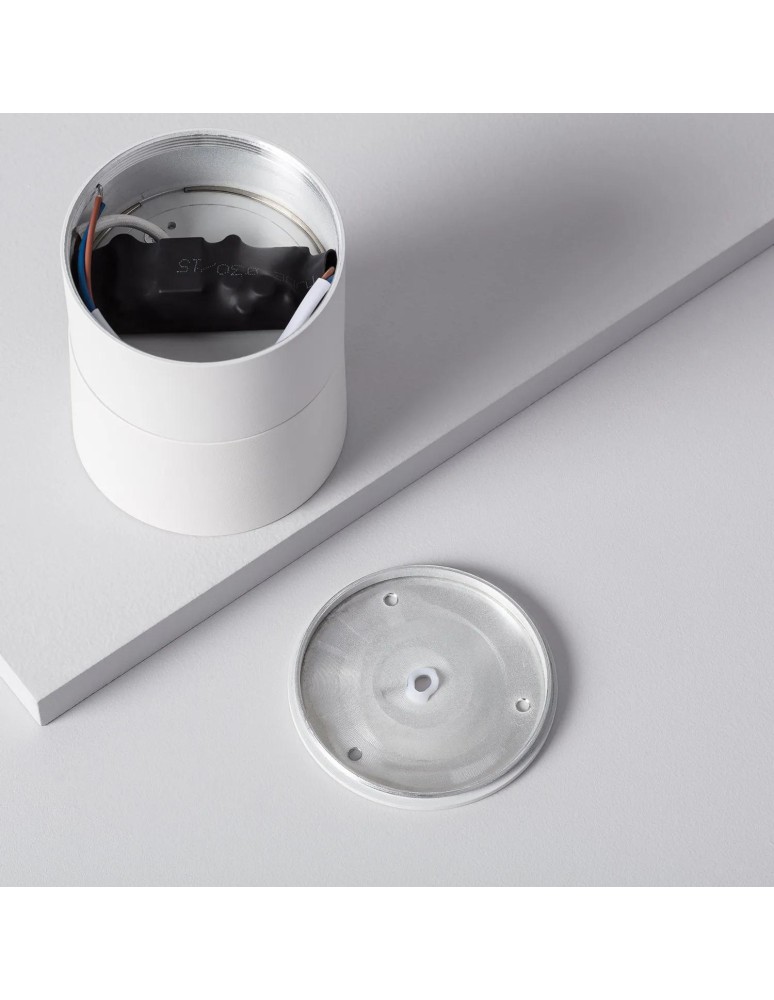 Abruzzo Lampa punktowa Biała 15W Spot LED 4000-4500K Romeo 11x9 cm ABR-LPR-15W-B-NW