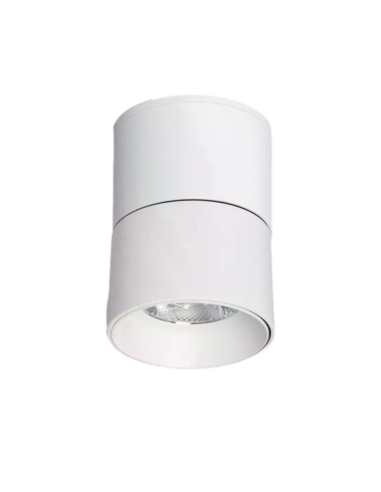 Spotlight ceiling lamps - Abruzzo White 30W Spott LED 4000-4500K Romeo 12x11cm spot lamp ABR-LPR-30W-B-NW - product kolory-swiatla.pl 1