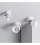 Spotlight ceiling lamps - Abruzzo White 30W Spott LED 4000-4500K Romeo 12x11cm spot lamp ABR-LPR-30W-B-NW - product 5