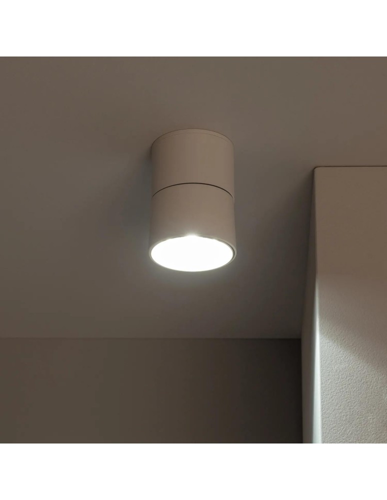 Spotlight ceiling lamps - Abruzzo White 30W Spott LED 4000-4500K Romeo 12x11cm spot lamp ABR-LPR-30W-B-NW - product kolory-swiatla.pl 6