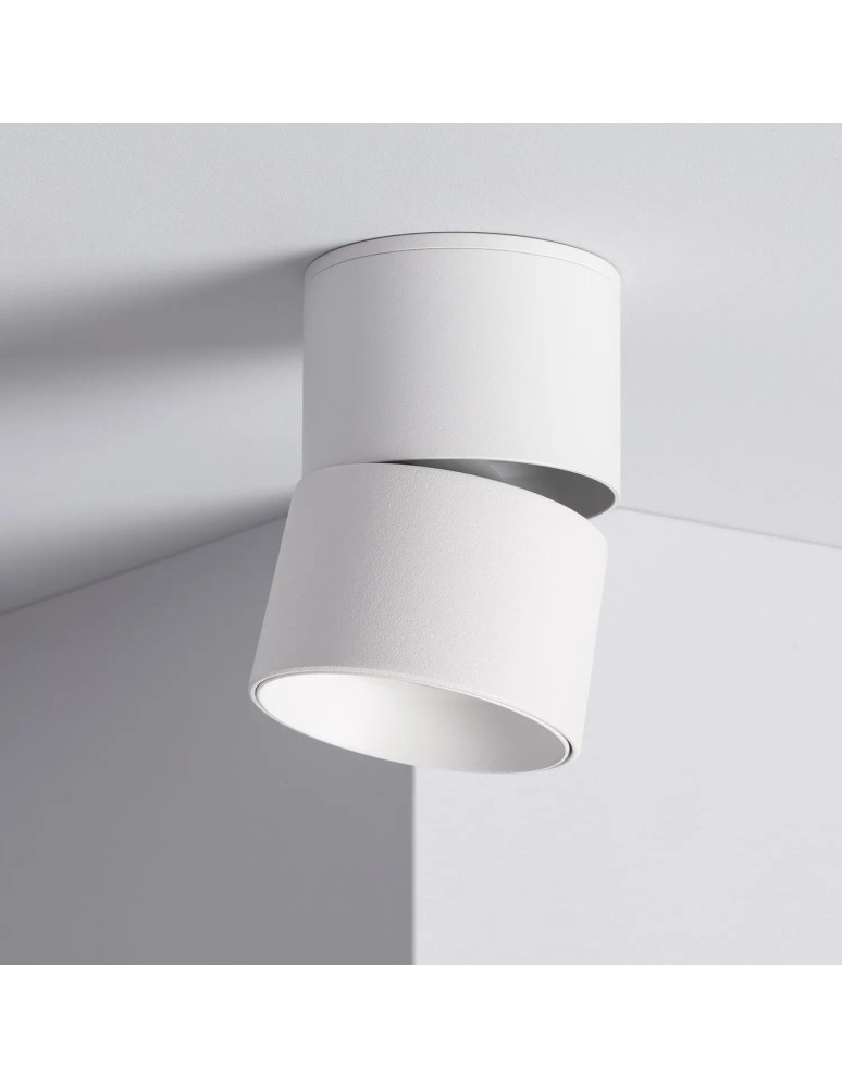 Spotlight ceiling lamps - Abruzzo White 30W Spott LED 4000-4500K Romeo 12x11cm spot lamp ABR-LPR-30W-B-NW - product kolory-swiatla.pl 7