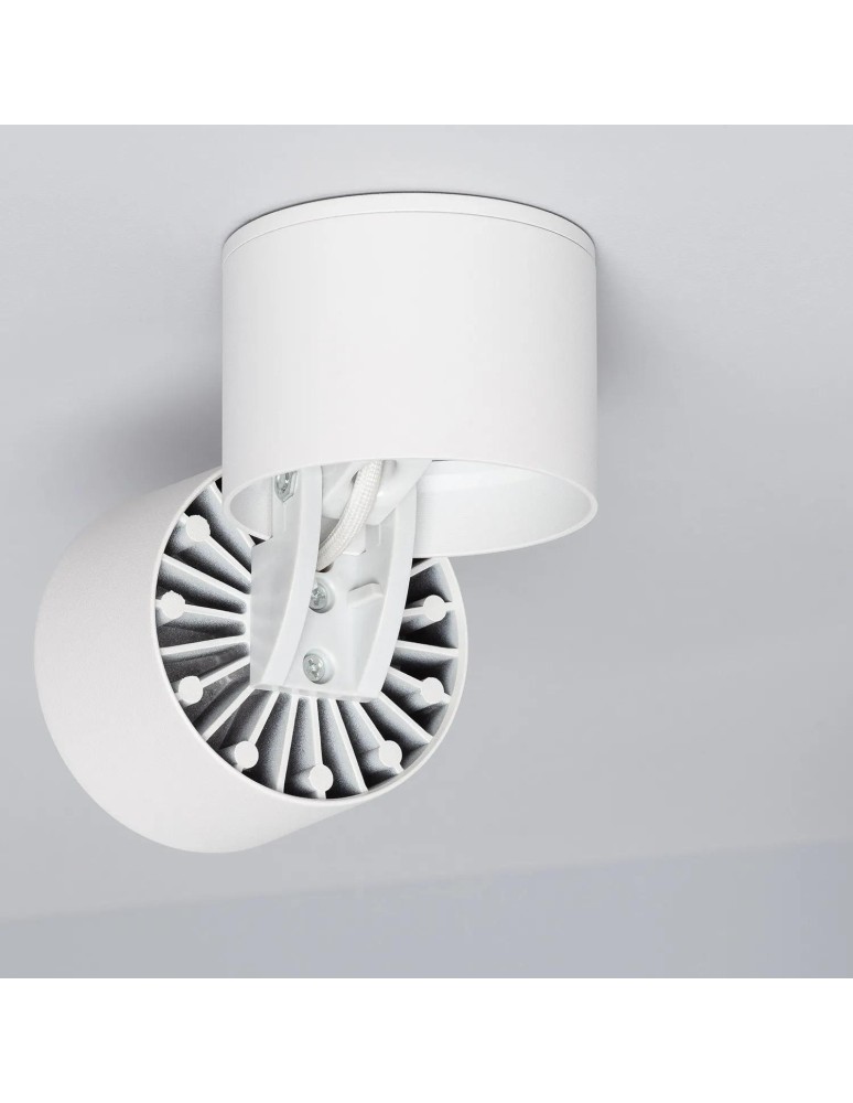 Spotlight ceiling lamps - Abruzzo White 30W Spott LED 4000-4500K Romeo 12x11cm spot lamp ABR-LPR-30W-B-NW - product kolory-swiatla.pl 9