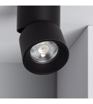 Spotlight ceiling lamps - Abruzzo Spot Lamp Black 7W Spot Led 2700-3200K Romeo 9x7cm ABR-LPR-7W-C-WW - product 3