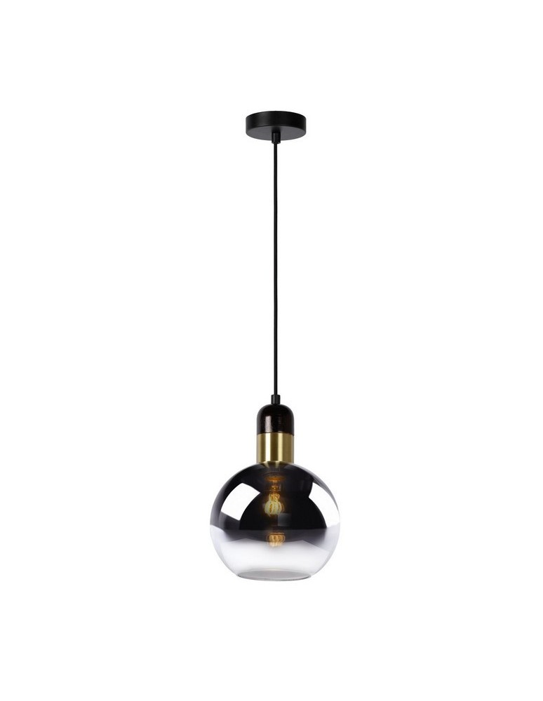 Pendant lamps - Lucide JULIUS Pendant 1xE27 black 34438/20/65 - product kolory-swiatla.pl 1
