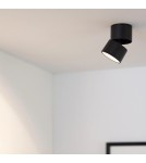 Spotlight ceiling lamps - Abruzzo Spot Lamp Black 7W Spot Led 2700-3200K Romeo 9x7cm ABR-LPR-7W-C-WW - product 5