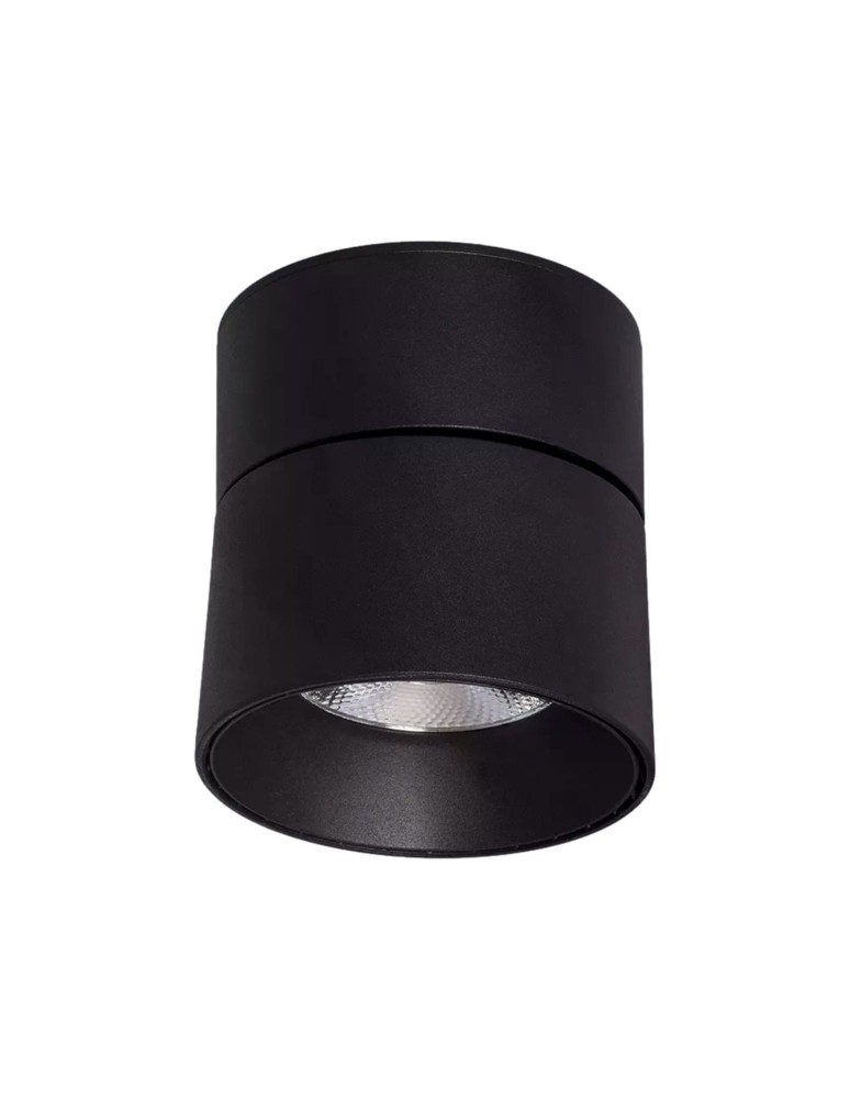 Abruzzo Lampa punktowa Czarna 30W Spot LED 2700-3200K Romeo 8x7cm ABR-LPR-30W-C-WW