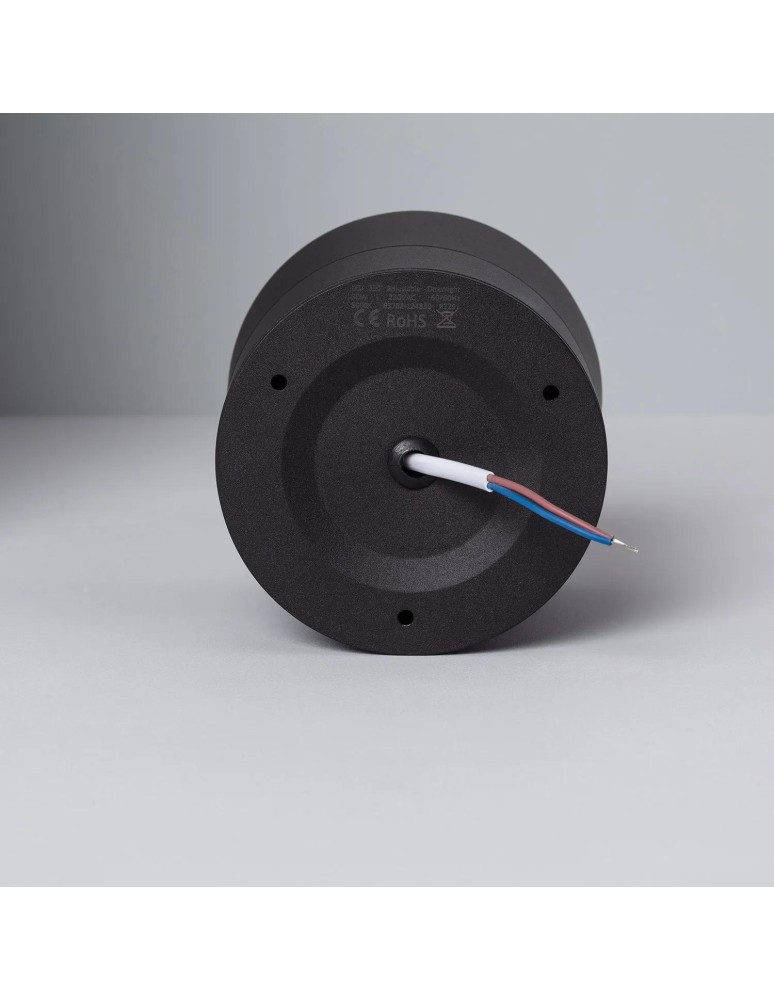 Abruzzo Lampa punktowa Czarna 30W Spot LED 2700-3200K Romeo 8x7cm ABR-LPR-30W-C-WW