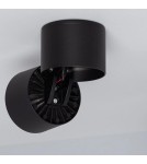 Abruzzo Lampa punktowa Czarna 7W Spot LED 4000-4500K Romeo 10x7cm ABR-LPR-7W-C-NW