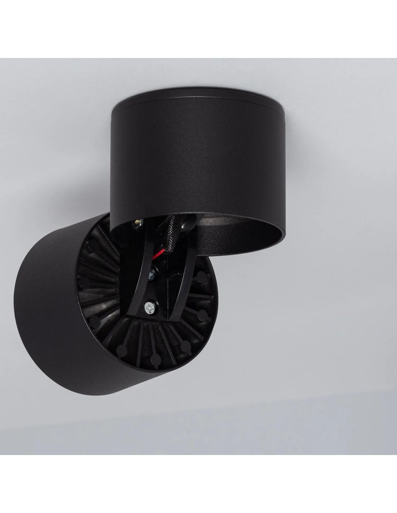 Spotlight ceiling lamps - Abruzzo Spot Lamp Black 7W Spot LED 4000-4500K Romeo 10x7cm ABR-LPR-7W-C-NW - product kolory-swiatla.pl 10