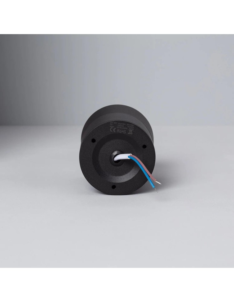 Spotlight ceiling lamps - Abruzzo Spot Lamp Black 7W Spot LED 4000-4500K Romeo 10x7cm ABR-LPR-7W-C-NW - product kolory-swiatla.pl 11