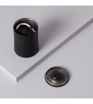 Spotlight ceiling lamps - Abruzzo Spot Lamp Black 7W Spot LED 4000-4500K Romeo 10x7cm ABR-LPR-7W-C-NW - product 12