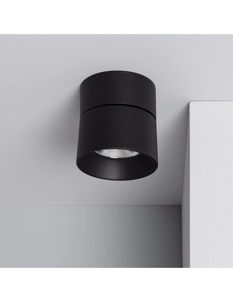 Spotlight ceiling lamps - Abruzzo Spot Lamp Black 30W Spot LED 4000-4500K Romeo 11,5x11cm ABR-LPR-30W-C-NW - product kolory-swiatla.pl 2