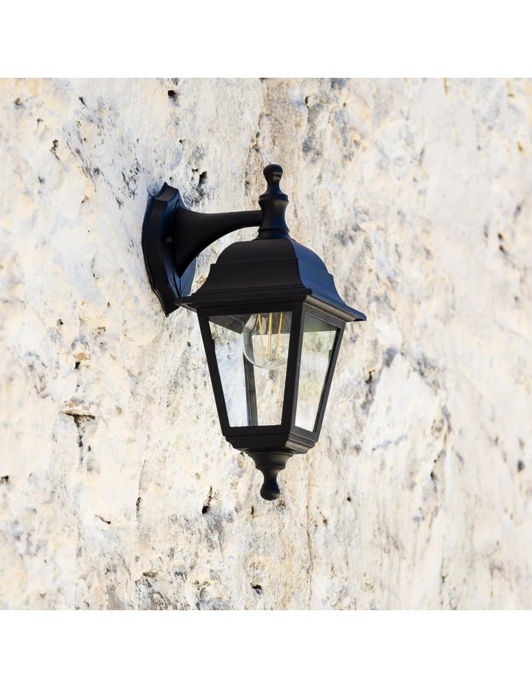 Outdoor wall lamps - Abruzzo Outdoor Wall lamp Black Classic Federico E27 35cm ABR-KZKF-C--E27 - product kolory-swiatla.pl 3