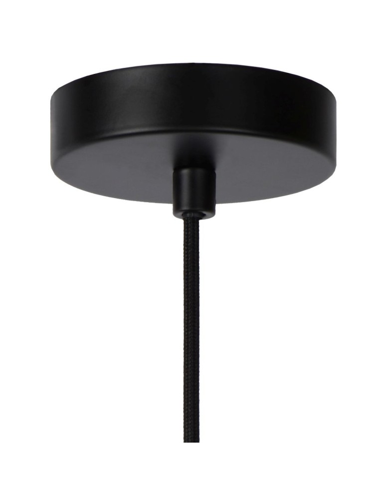 Pendant lamps - Lucide JULIUS Pendant 1xE27 black 34438/20/65 - product kolory-swiatla.pl 5