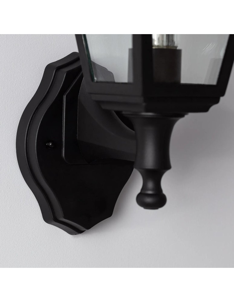 Abruzzo Kinkiet zewnętrzny Czarny Klasyczny Federico E27 35cm ABR-KZKF-C--E27