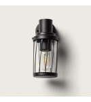 Abruzzo Kinkiet zewnętrzny Czarny Klasyczny IP44 Francesco E27 24cm ABR-KZKFR-C-E27