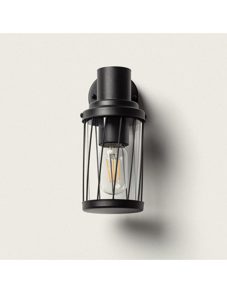 Outdoor wall lamps - Abruzzo Outdoor Wall lamp Black Classic IP44 Francesco E27 24cm ABR-KZKFR-C-E27 - product kolory-swiatla.pl 5