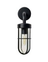 View Abruzzo Outdoor Wall lamp Black Classic IP44 Giorgio E27 38cm ABR-KZKG-C-E27