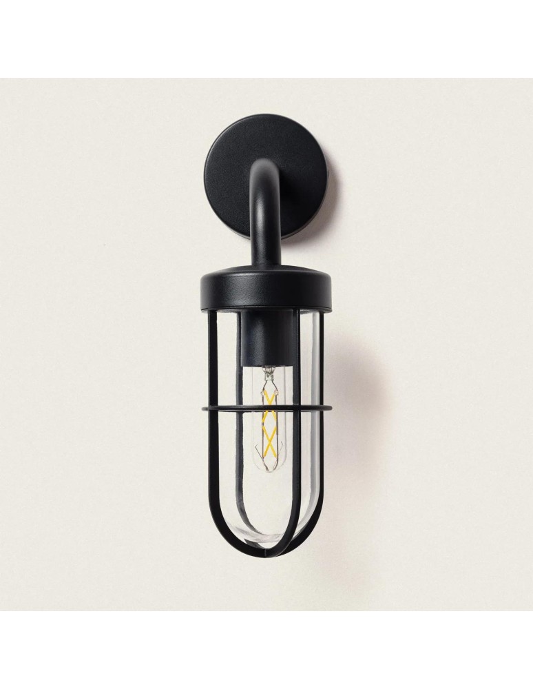 Outdoor wall lamps - Abruzzo Outdoor Wall lamp Black Classic IP44 Giorgio E27 38cm ABR-KZKG-C-E27 - product kolory-swiatla.pl 2