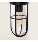 Abruzzo Kinkiet zewnętrzny Czarny Klasyczny IP44 Giorgio E27 38cm ABR-KZKG-C-E27