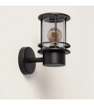 Abruzzo Kinkiet zewnętrzny Czarny Klasyczny IP44 Lorenzo E27 21cm ABR-KZKL-C-E27