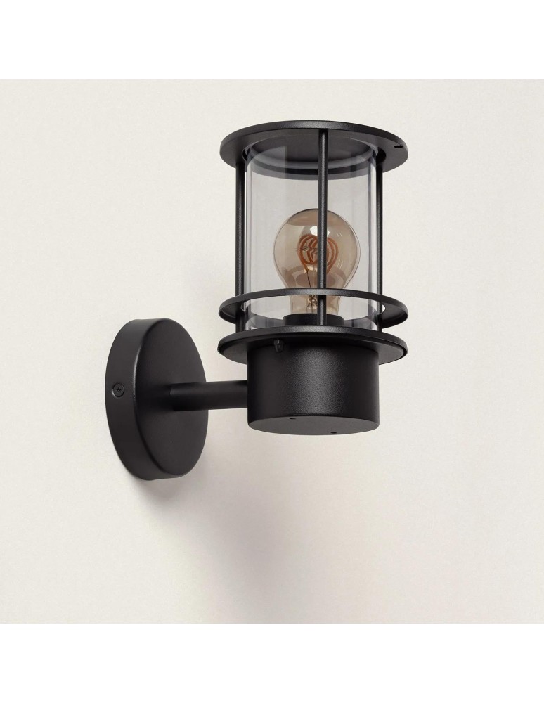 Outdoor wall lamps - Abruzzo Outdoor Wall lamp Black Classic IP44 Lorenzo E27 21cm ABR-KZKL-C-E27 - product kolory-swiatla.pl 2