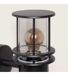 Abruzzo Kinkiet zewnętrzny Czarny Klasyczny IP44 Lorenzo E27 21cm ABR-KZKL-C-E27