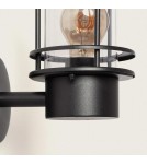 Abruzzo Kinkiet zewnętrzny Czarny Klasyczny IP44 Lorenzo E27 21cm ABR-KZKL-C-E27