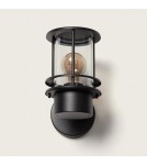 Abruzzo Kinkiet zewnętrzny Czarny Klasyczny IP44 Lorenzo E27 21cm ABR-KZKL-C-E27