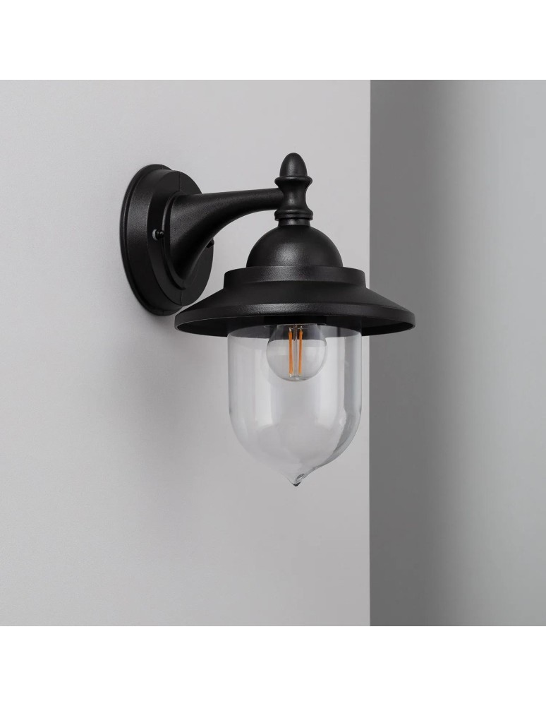 Outdoor wall lamps - Abruzzo Outdoor Wall lamp Black Classic IP44 Giovanni E27 25cm ABR-KZKGN-C-E27 - product kolory-swiatla.pl 2
