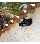 Abruzzo Kinkiet zewnętrzny Czarny Klasyczny IP44 Giovanni E27 25cm ABR-KZKGN-C-E27