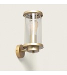 Abruzzo Kinkiet zewnętrzny Złoty ze Szkła IP44 Ivo E27 30cm ABR-KZG-Z-E27