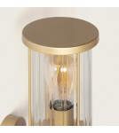 Abruzzo Kinkiet zewnętrzny Złoty ze Szkła IP44 Ivo E27 30cm ABR-KZG-Z-E27