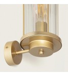 Abruzzo Kinkiet zewnętrzny Złoty ze Szkła IP44 Ivo E27 30cm ABR-KZG-Z-E27