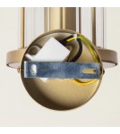 Abruzzo Kinkiet zewnętrzny Złoty ze Szkła IP44 Ivo E27 30cm ABR-KZG-Z-E27