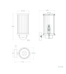 Outdoor wall lamps - Abruzzo Outdoor Wall lamp Gold with Glass IP44 Ivo E27 30cm ABR-KZG-Z-E27 - product 6