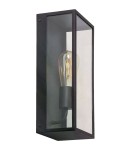 Outdoor wall lamps - Abruzzo Outdoor Wall lamp Black IP44 Leonardo E27 35cm ABR-KZL-E27 - product 1