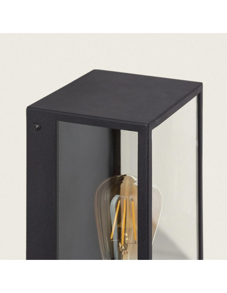 Outdoor wall lamps - Abruzzo Outdoor Wall lamp Black IP44 Leonardo E27 35cm ABR-KZL-E27 - product kolory-swiatla.pl 3