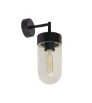 Abruzzo Kinkiet zewnętrzny Czarny Kalasyczny IP44 Luca E27 30cm ABR-KZLC-E27