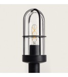 Standing garden lamps - Abruzzo Outdoor Garden Lamp 60cm Stainless Steel Pole IP44 Marco E27 ABR-LOS1-E27 - product 3
