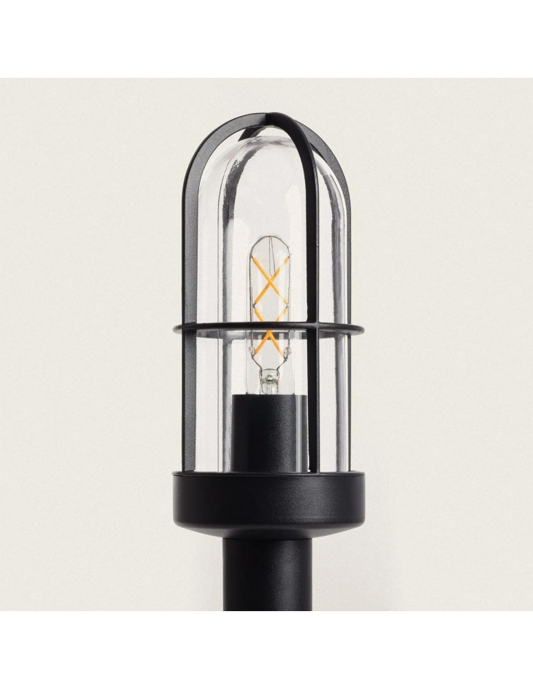 Abruzzo Lampa Ogrodowa Zewnętrzna Słupek 60cm ze Stali Nierdzewnej IP44 Marco E27 ABR-LOS1-E27