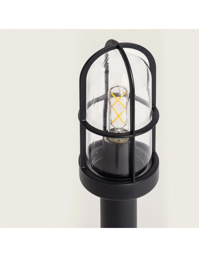 Standing garden lamps - Abruzzo Outdoor Garden Lamp 60cm Stainless Steel Pole IP44 Marco E27 ABR-LOS1-E27 - product kolory-swiatla.pl 4