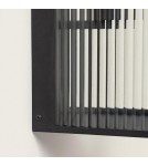 Abruzzo Kinkiet Ścienny zewnętrzny Czarny Klasyczny E27 Michael E27 45cm ABR-KZM-E27