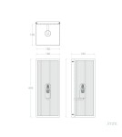 Abruzzo Kinkiet Ścienny zewnętrzny Czarny Klasyczny E27 Michael E27 45cm ABR-KZM-E27